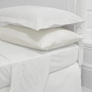 Cotton Percale Flat Sheets | UK Homes And Textiles